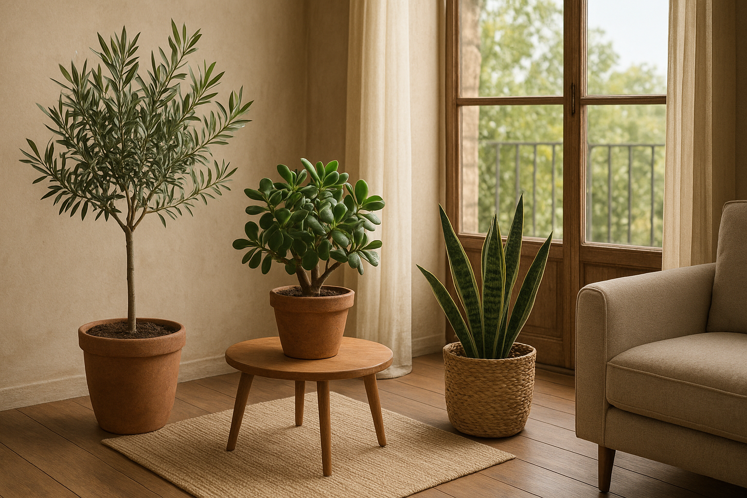 Foto bij Vakantiegevoel in huis met een mediterraans interieur en planten